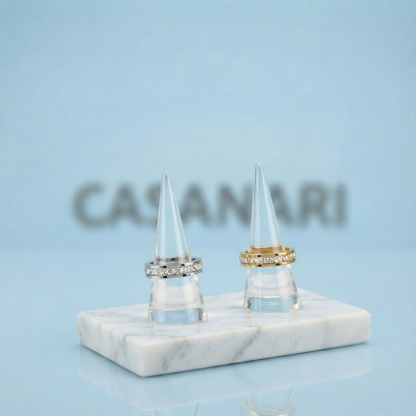 Crystal Line Ring