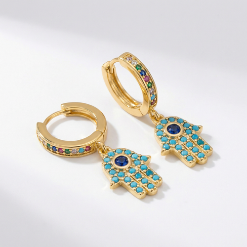 Mystic Eye Hoops